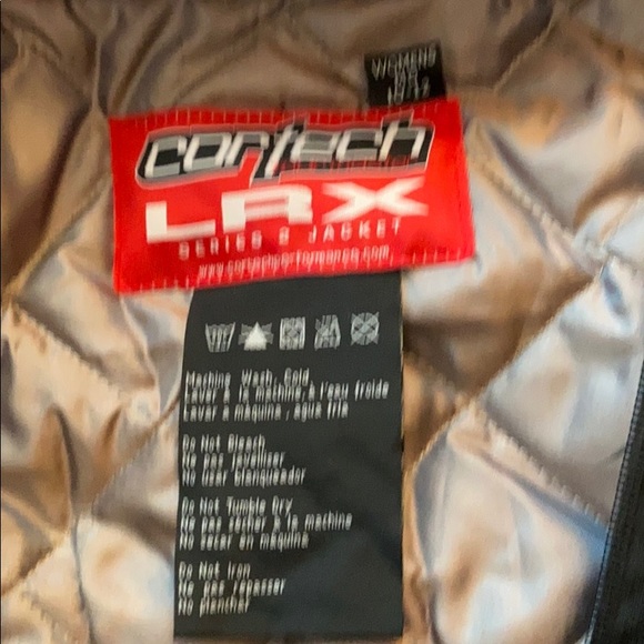 Cortech LRX pink riding jacket and liner - Picture 2 of 4
